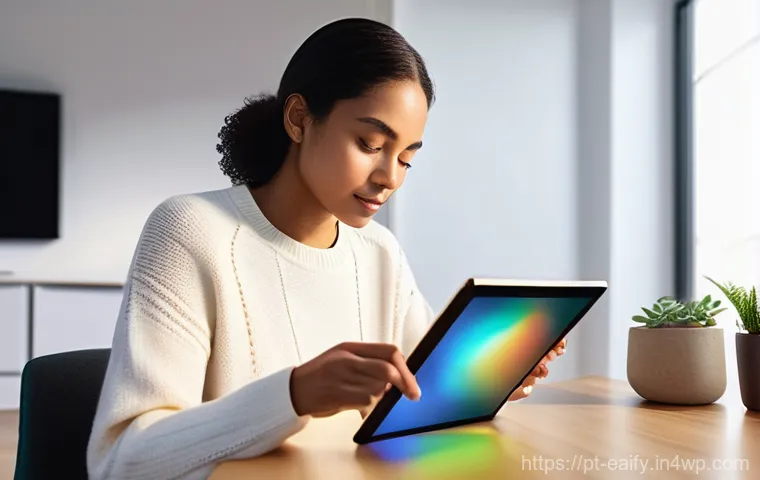 자기 교정 학습 프로세스를 지원하는 플랫폼 - **"A young woman, approximately 25 years old, of diverse ethnicity, is comfortably seated in a brigh...