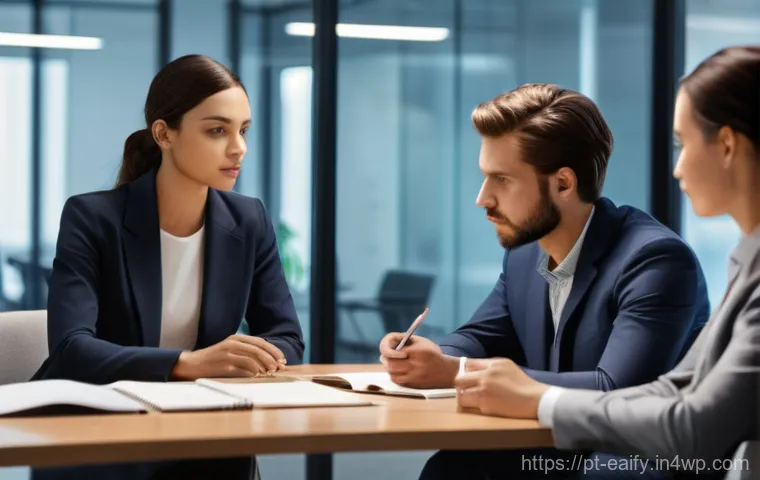 자기 교정 학습 프로세스에서의 피드백의 역할 - A professional individual, dressed in smart casual attire, stands in a brightly lit, modern office s...
