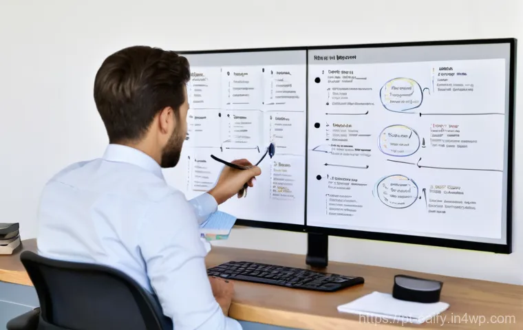 자기 교정 학습 프로세스의 지속적인 개선 방법 - **Title: The Labyrinth of Unlearned Knowledge**
    **Prompt:** A young adult, appearing to be in th...