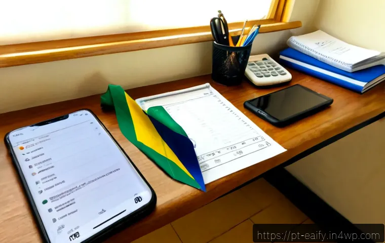 Home 17 자기 교정 학습 프로세스를 위한 효과적인 기법 - Photorealistic home study scene in Brazil, focused adult learner reviewing handwritten notes beside ...